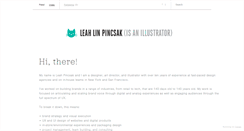 Desktop Screenshot of leahpincsak.com